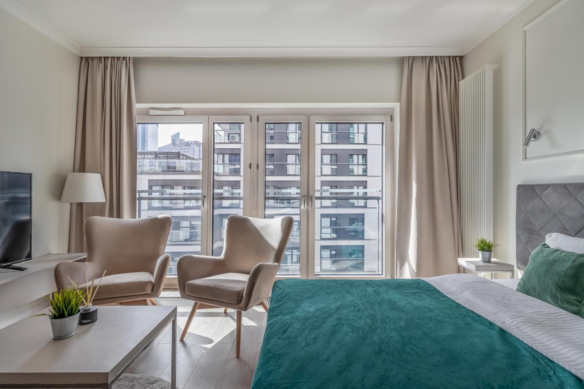 Golden Apartments Warsaw - Mennica Residence מראה חיצוני תמונה